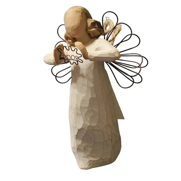 Willow Tree 2008 Demdaco 4 in Angel Christmas Ornament Figurine Susan Lordi  EUC - Picture 6 of 8